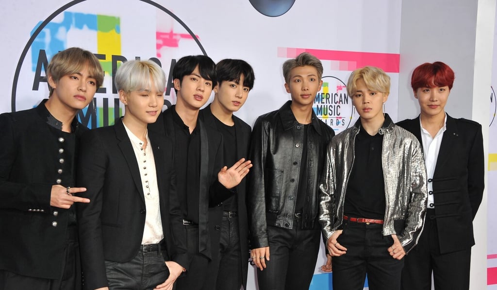 BTS – boys will be boys ... or cartoons of themselves. Photo: Shutterstock