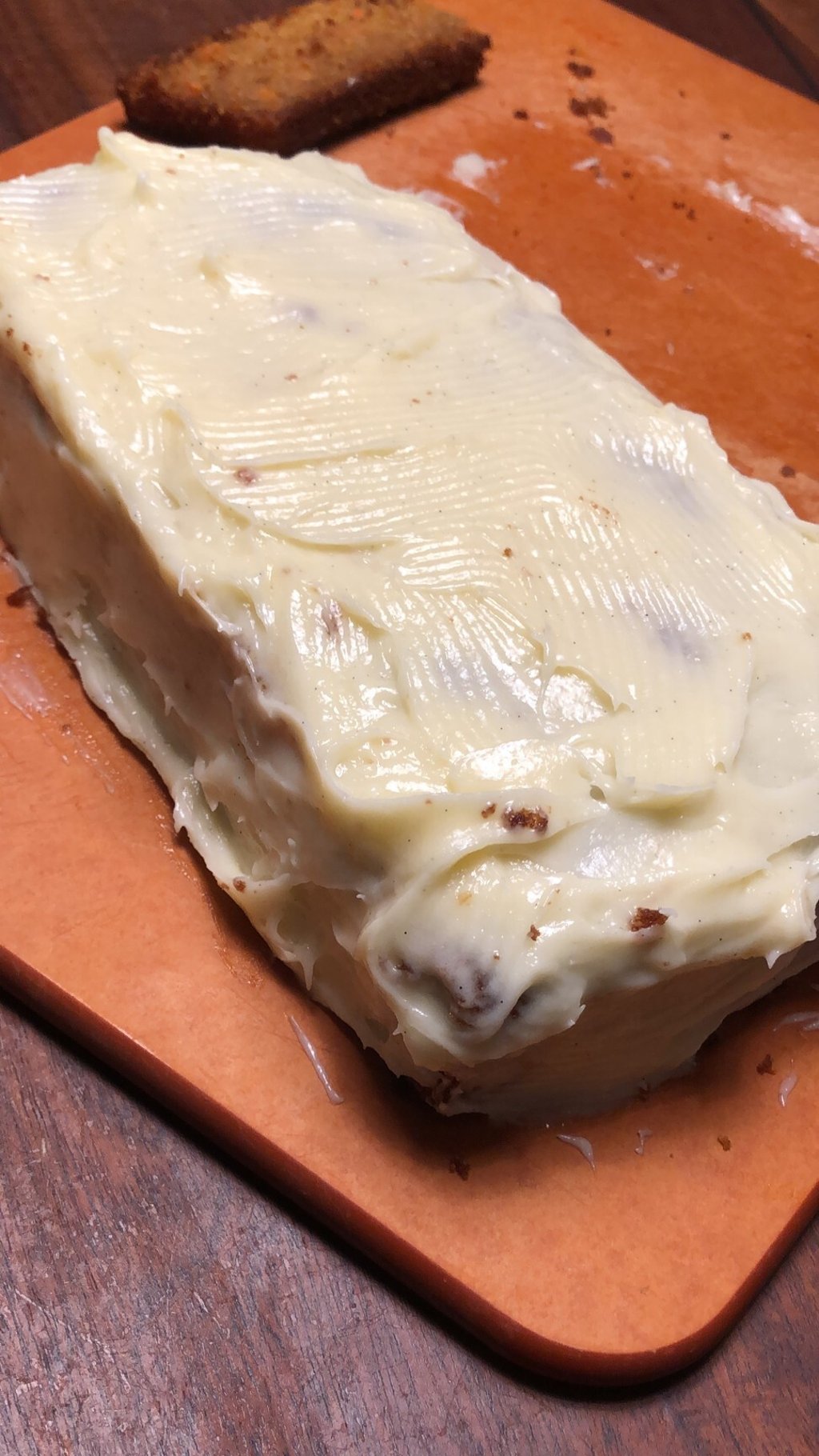 On a recent weekend, Wong made this carrot cake. Photo: courtesy of Sherry Wong