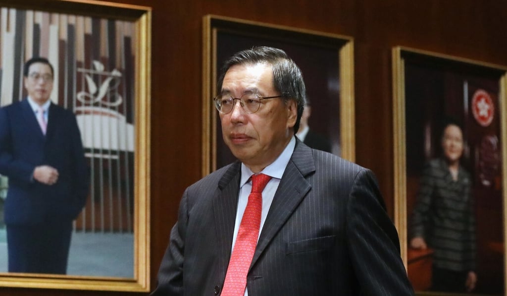 Legco president Andrew Leung. Photo: K.Y. Cheng