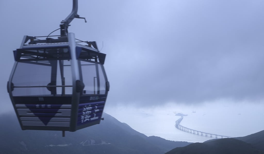 Ngong Ping 360 takes visitors on a 5.7km journey over about 25 minutes from Tung Chung to the Ngong Ping highlands. Photo: Xiaomei Chen