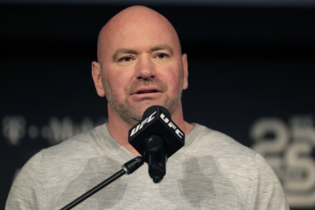UFC president Dana White is set to deliver three cards in the space of one week in Jacksonville, Florida. Photo: AP