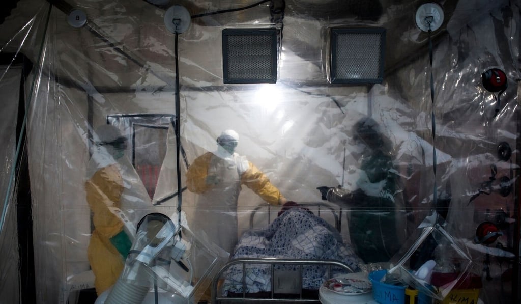 The DRC was still battling an Ebola outbreak when the current Covid-19 pandemic began. Photo: AFP