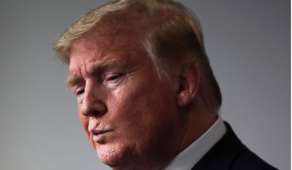 US President Donald Trump has taken fire from all sides after a daily Covid-19 briefing on April 24. Photo: Reuters