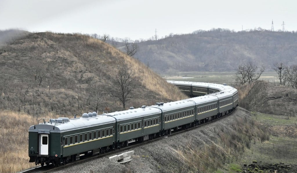 A special train that has been used by Kim Jong-un. File photo: Kyodo