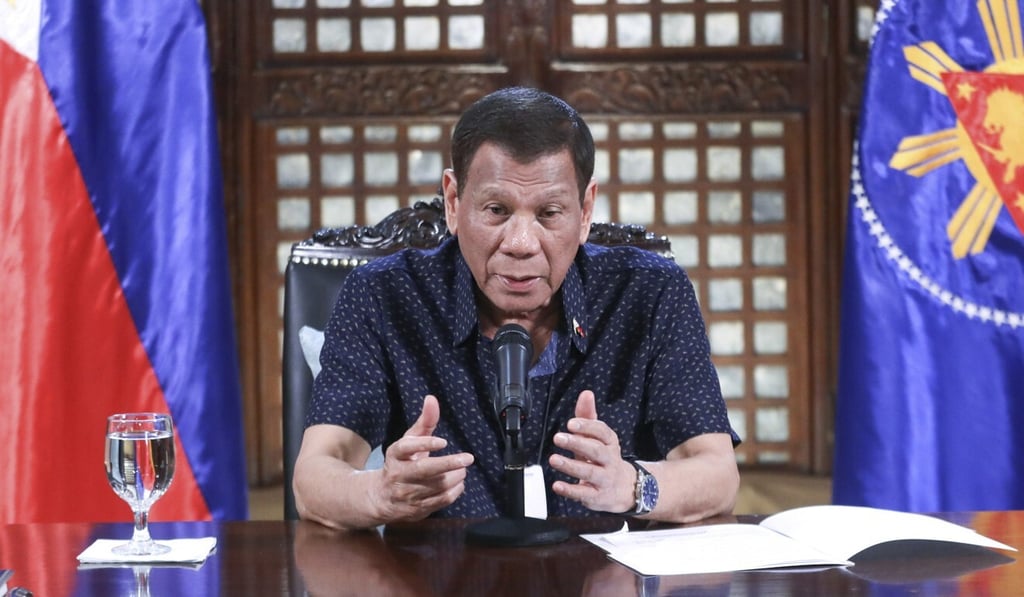Philippine President Rodrigo Duterte put Luzon island under ‘enhanced community quarantine’ on March 16. Photo: AP Philippine President Rodrigo Duterte put Luzon island under ‘enhanced community quarantine’ on March 16. Photo: AP