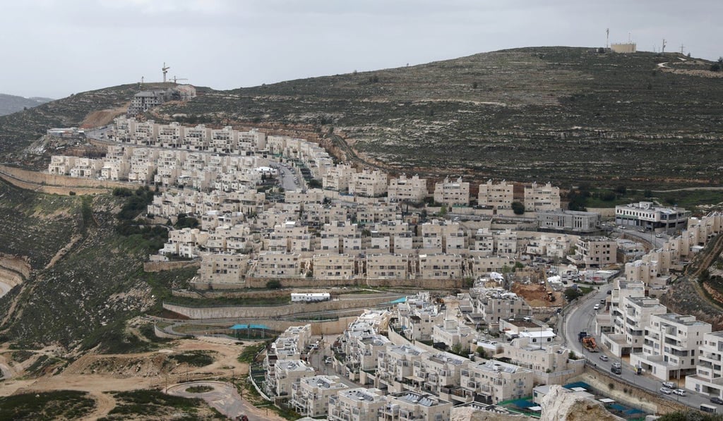 The Israeli settlement of Ramat Givat Zeev in the Israeli-occupied West Bank. Photo: Reuters