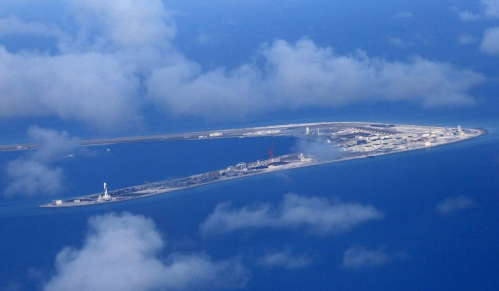 The UN Convention on the Law of the Sea states that nations cannot claim sovereignty over an underwater feature unless it is within 12 nautical miles of a land feature. Photo: EPA-EFE