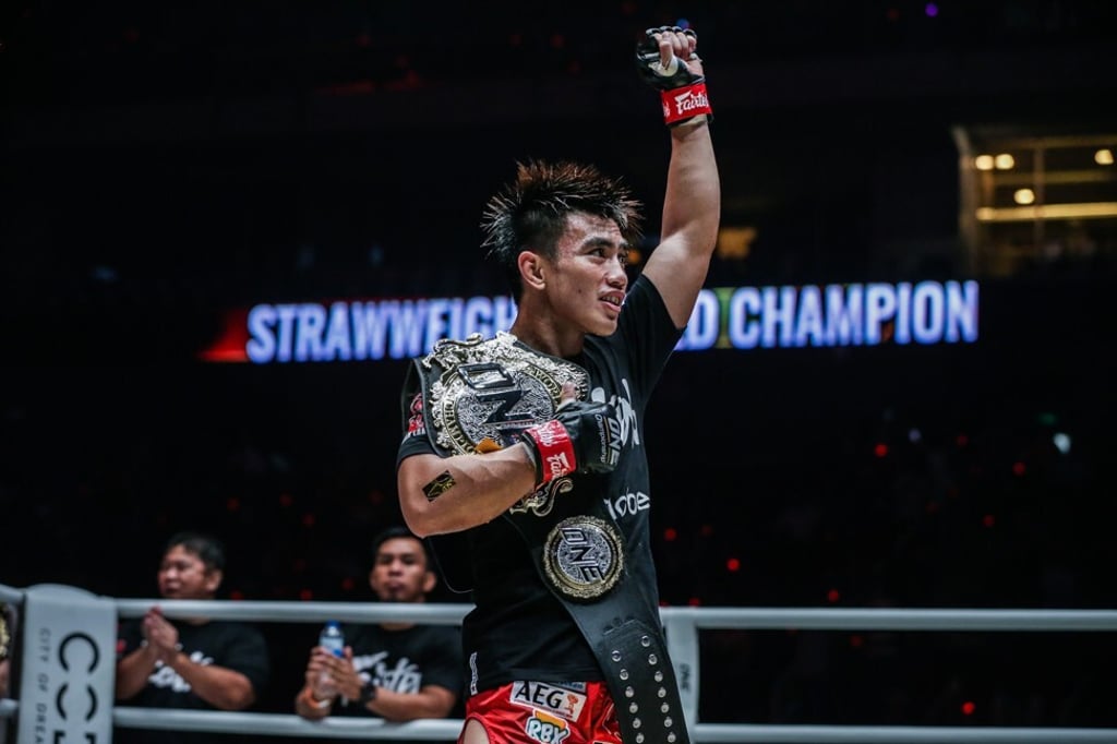 ONE strawweight MMA champion Joshua Pacio.