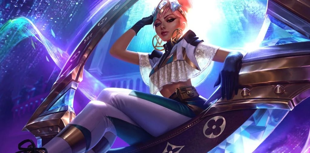 Louis Vuitton created an avatar skin for the multiplayer online battle game League of Lends in 2019. Photo: handout Louis Vuitton created an avatar skin for the multiplayer online battle game League of Lends in 2019. Photo: handout