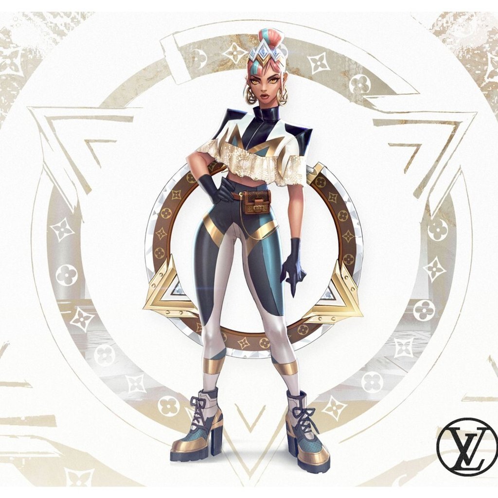 Louis Vuitton’s avatar skin in League of Legends. Photo: handout Louis Vuitton’s avatar skin in League of Legends. Photo: handout