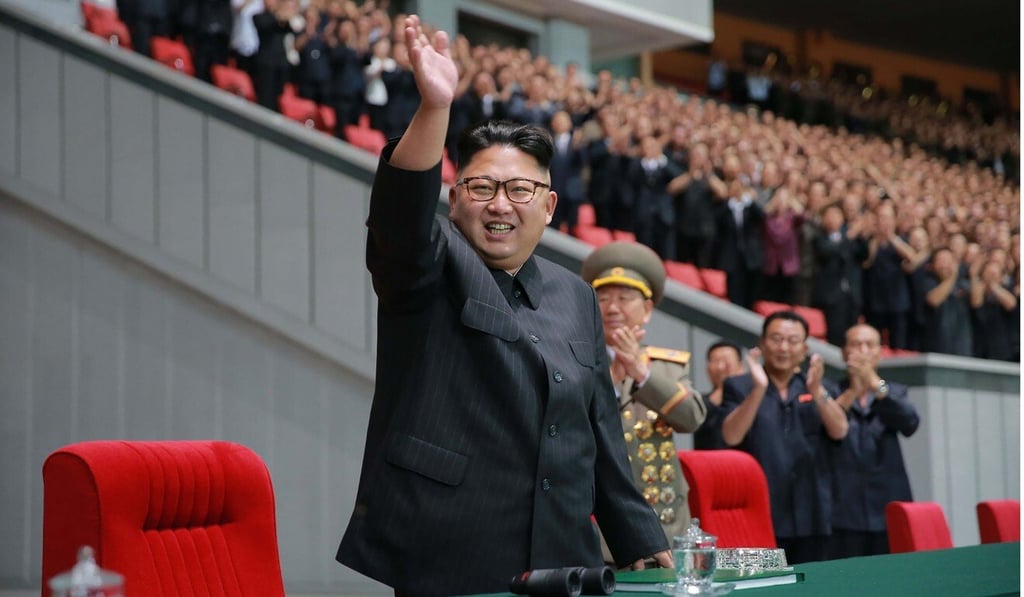 North Korean leader Kim Jong-un waves during a ceremony in 2016. Photo: AFP North Korean leader Kim Jong-un waves during a ceremony in 2016. Photo: AFP