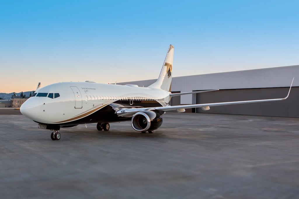 Silver Air's Boeing Business Jet 737. Photo: Silver Air Silver Air's Boeing Business Jet 737. Photo: Silver Air