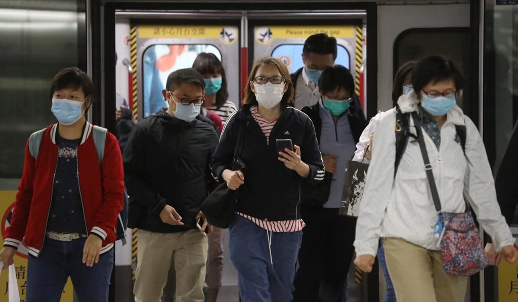 With more people working from home, passenger numbers have dropped across the MTR network. Photo: Dickson Lee