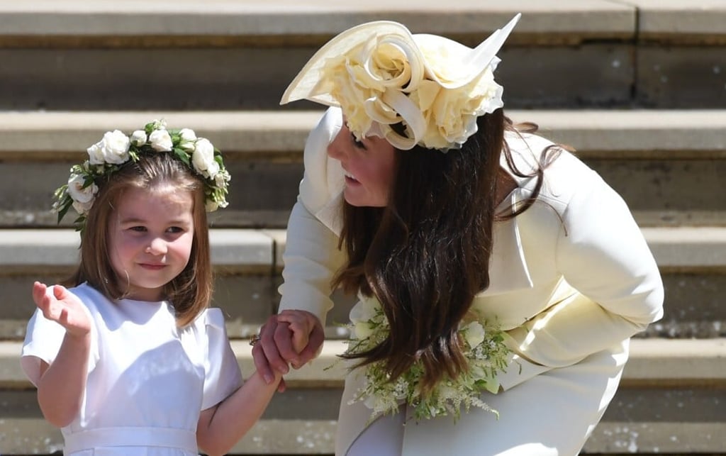 Britain's Princess Charlotte and her mother, Catherine, Duchess of Cambridge. Photo: EPA-EFE