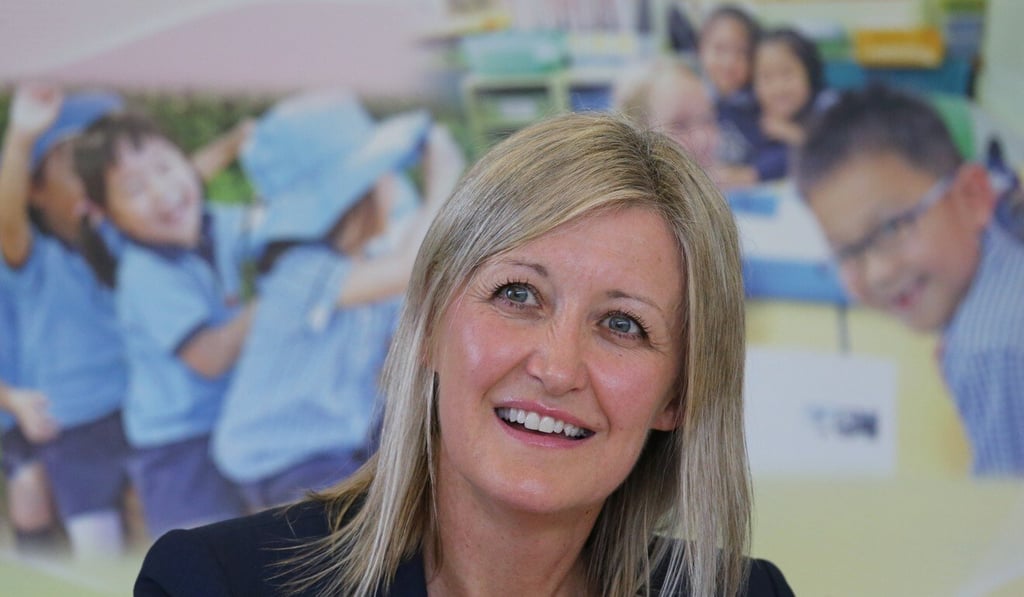 Belinda Greer, CEO of the English Schools Foundation, announced the tuition cut to parents in a letter on Tuesday. Photo: David Wong