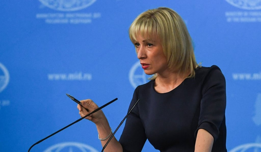 Russian Foreign Ministry spokeswoman Maria Zakharova. Photo: AFP