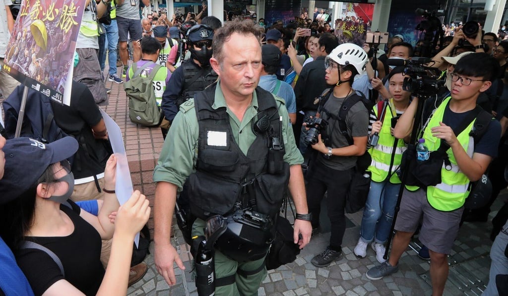 Assistant police commissioner Rupert Dover was a founding member and the biggest shareholder of Voltage Stabilisers International (HK) Limited as of November last year. Photo: Felix Wong