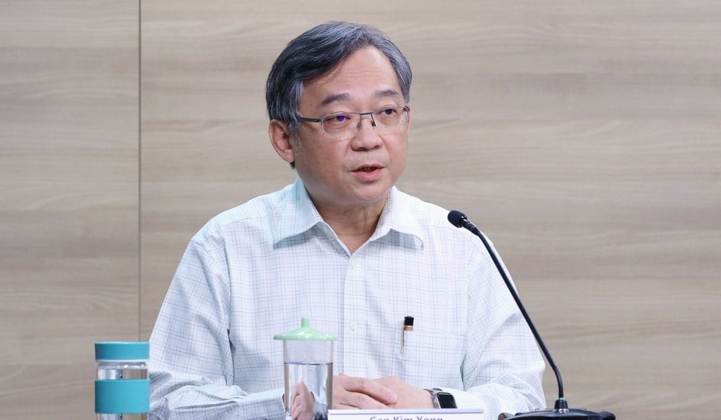 Singapore Health Minister Gan Kim Yong. Photo: EPA