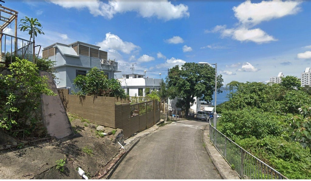 The two houses are in Pik Shui Sun Tsuen in Clear Water Bay. Photo: Google Map