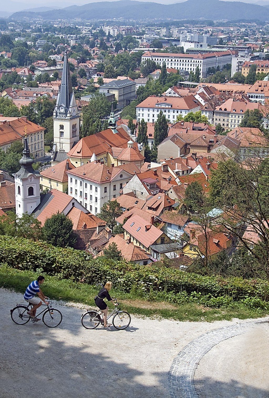 Ljubljana, Slovenia, the birthplace of Melania Trump. Photo: Tim Pile