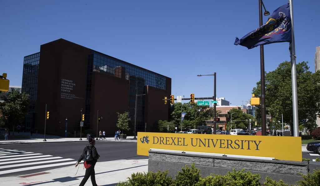 Drexel University in Philadelphia pictured last year. Photo: AP