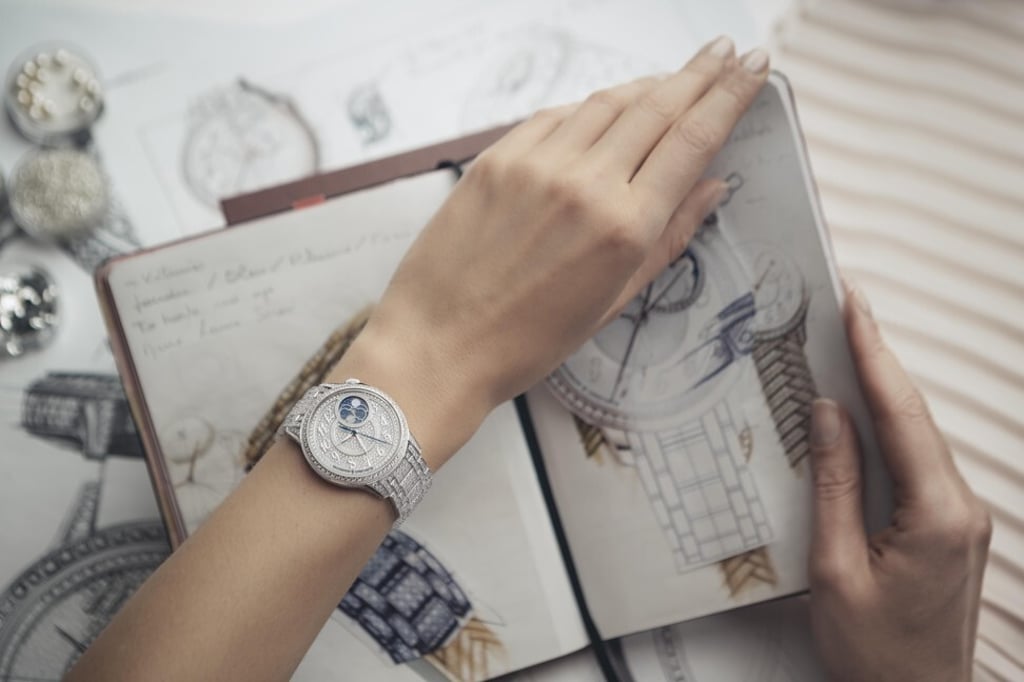 Égérie Moon Phase Jewellery watch. Photo: Vacheron Constantin Égérie Moon Phase Jewellery watch. Photo: Vacheron Constantin