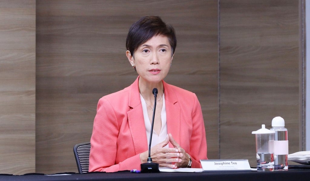Singapore’s manpower minister Josephine Teo says authorities will reflect and thoroughly look into areas where they could have done better once the crisis is over. Photo: EPA Singapore’s manpower minister Josephine Teo says authorities will reflect and thoroughly look into areas where they could have done better once the crisis is over. Photo: EPA