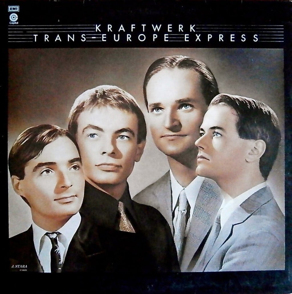 Kraftwerk’s string of global hits included 1977’s Trans-Europe Express.