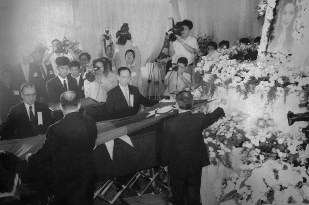 Teng’s funeral in Taipei, on May 28, 1995. Photo: Reuters