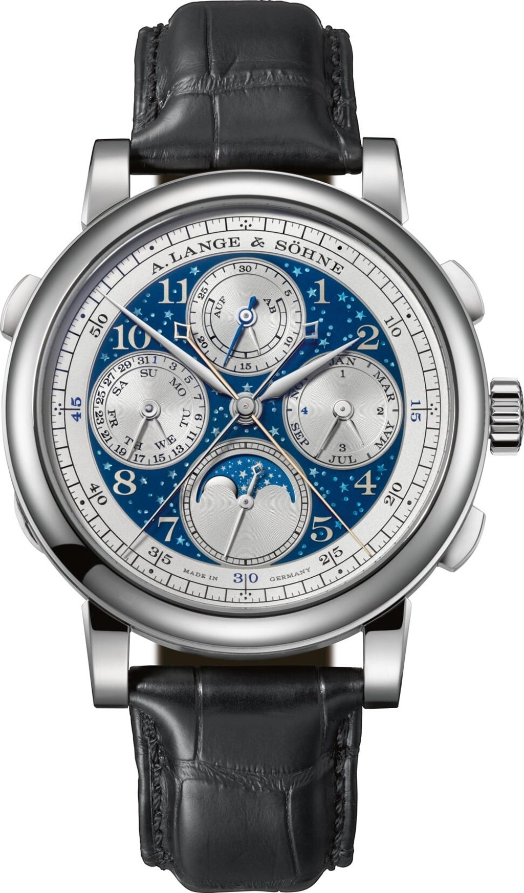 A. Lange & Söhne’s model is inspired by the goddess of the moon. Photo: A. Lange & Söhne