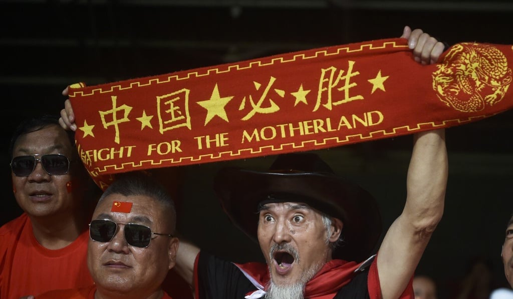 Football is always a popular sport among fans in China. Photo: Xinhua