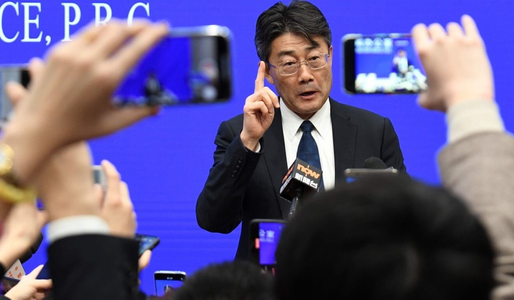 George Fu Gao, from the Chinese Centre for Disease Control and Prevention, led the study on antibodies. Photo: AFP