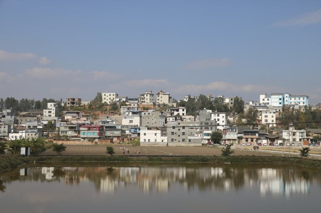 Jianshui seen from the tracks. Photo: Thomas Bird