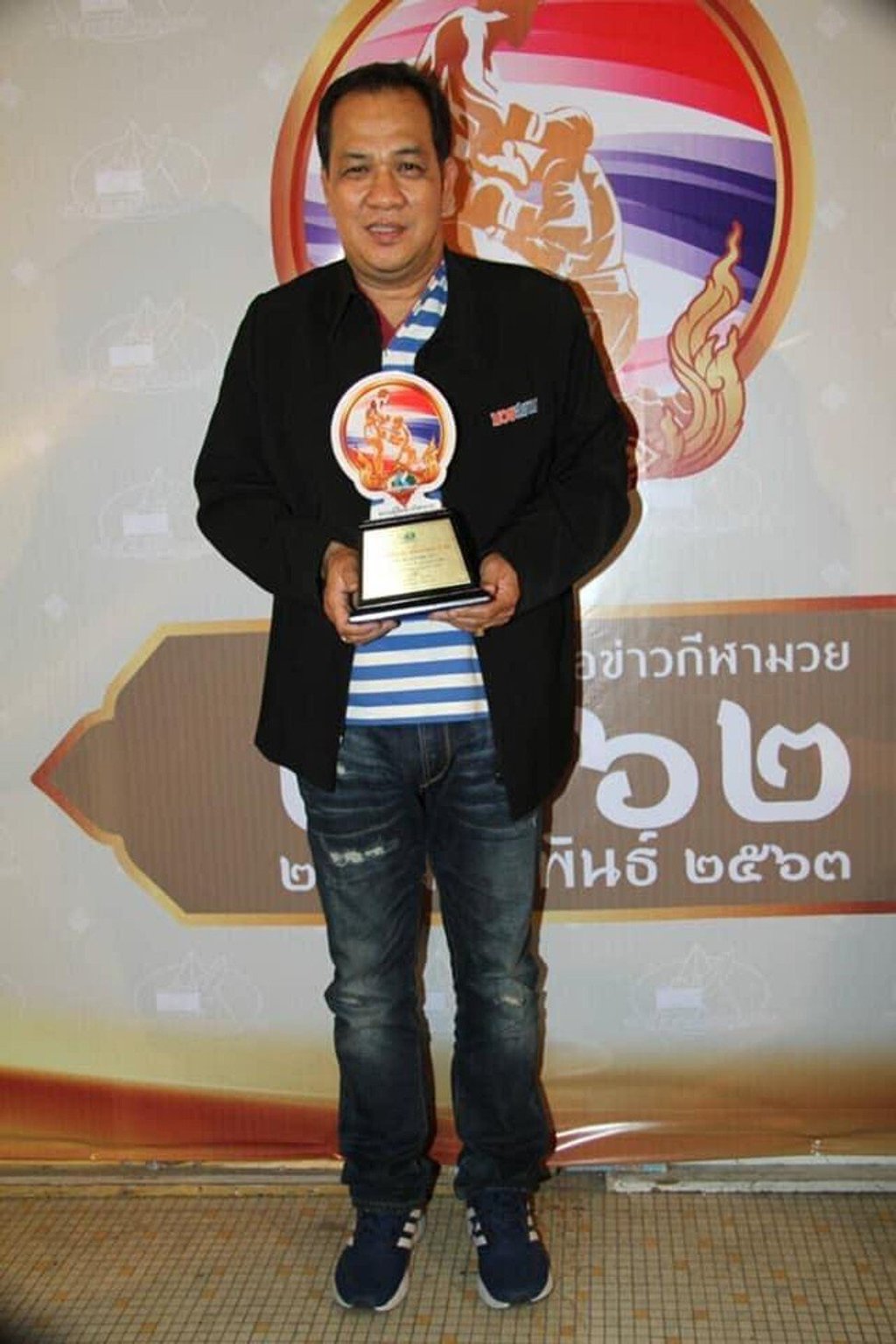 Boxing camp owner Pitak Kaewprapol, 54, caught Covid-19 at a boxing stadium in Bangkok. Photo: Facebook Boxing camp owner Pitak Kaewprapol, 54, caught Covid-19 at a boxing stadium in Bangkok. Photo: Facebook