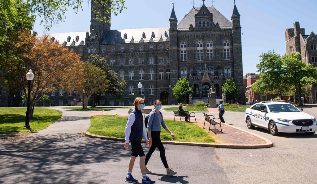 The campus of Georgetown University. Photo: AFP