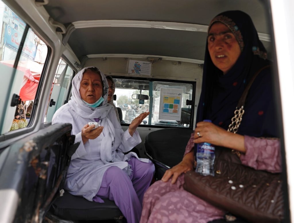 Afghan women sit in an ambulance after being rescued by security forces May 12, 2020. Photo: Reuters Afghan women sit in an ambulance after being rescued by security forces May 12, 2020. Photo: Reuters