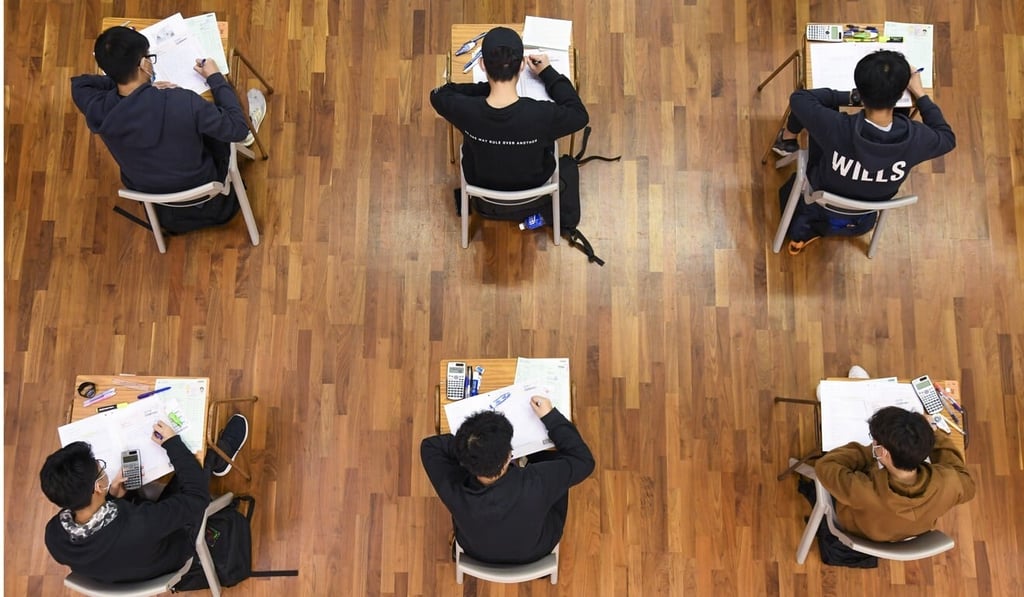 A teachers’ union suggested the political leanings of those who develop Hong Kong’s university entrance exam could indirectly impact candidates sitting the exams. Photo: Handout