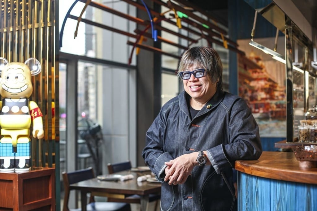 Chef Alvin Leung at Bo Innovation in Wan Chai. Photo: Chen Xiaomei