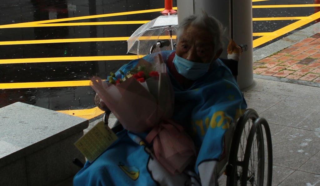 104-year-old Choi Sang-boon. Photo: Handout/Pohang Medical Centre