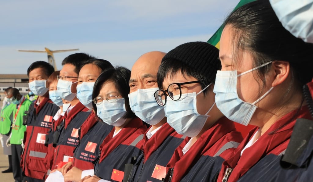 A team of 12 Chinese medical experts arrived in Harare last week. Photo: Xinhua A team of 12 Chinese medical experts arrived in Harare last week. Photo: Xinhua