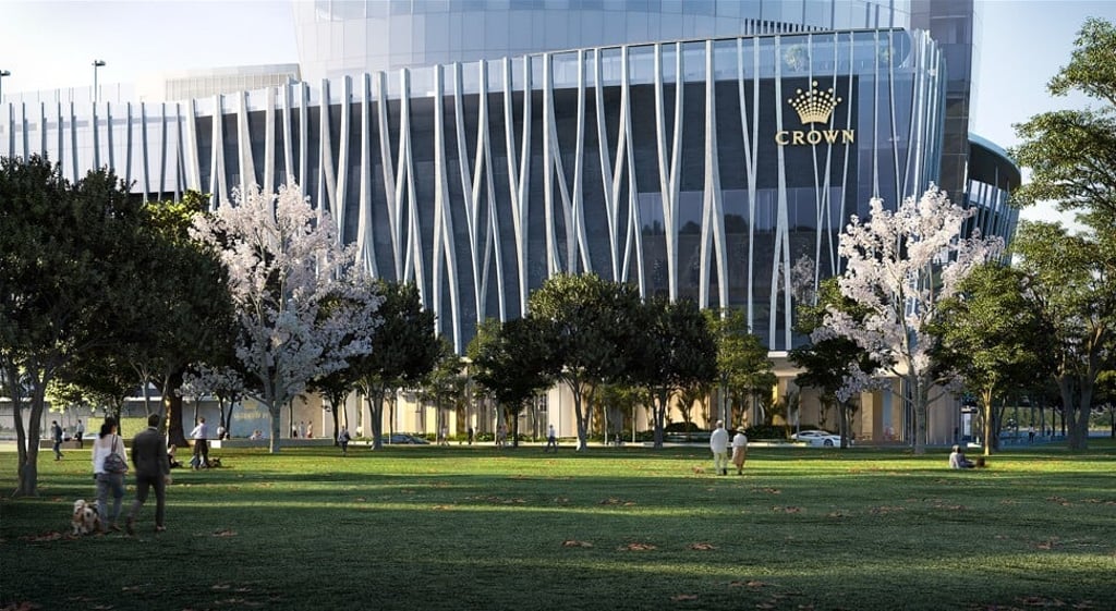 People living in Sydney property Crown Residences at One Barangaroo will look straight out onto Hickson Park. Photo: Crown/Knight Frank People living in Sydney property Crown Residences at One Barangaroo will look straight out onto Hickson Park. Photo: Crown/Knight Frank