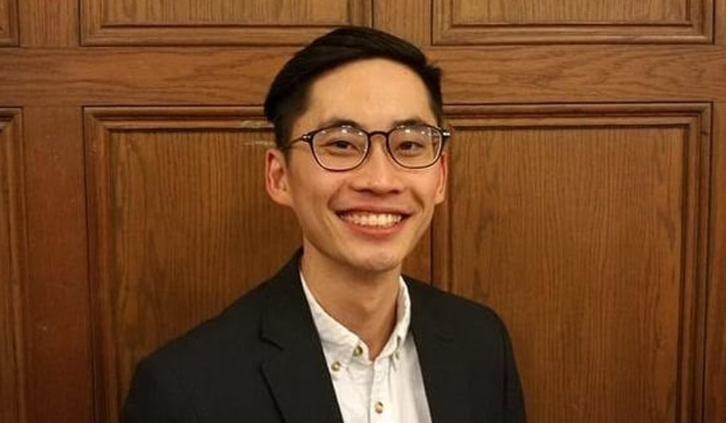 Singaporean PhD student Gavin Ng. Photo: Handout Singaporean PhD student Gavin Ng. Photo: Handout