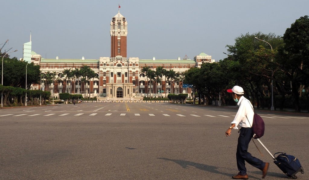 Legislators questioned security levels at the presidential office in Taipei. Photo: EPA-EFE Legislators questioned security levels at the presidential office in Taipei. Photo: EPA-EFE