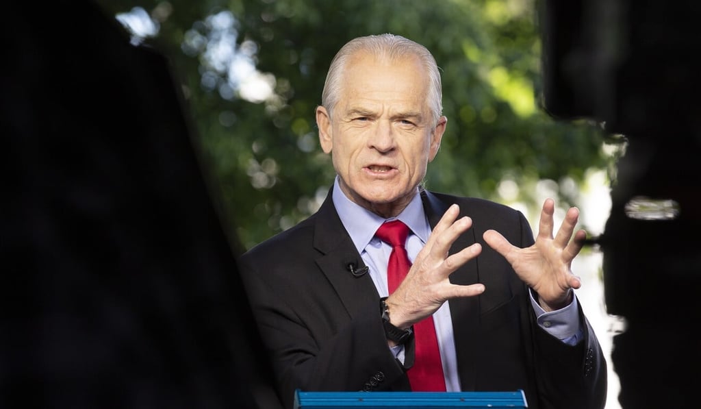 Peter Navarro, director of trade and industrial policy and Defence Production Act policy coordinator, speaking at the White House on May 7. Photo: ERA-EFE Peter Navarro, director of trade and industrial policy and Defence Production Act policy coordinator, speaking at the White House on May 7. Photo: ERA-EFE