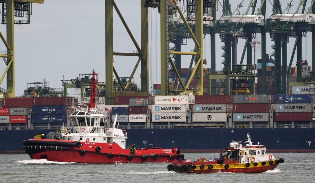 Singapore’s economy is heavily reliant on trade. Photo: AFP Singapore’s economy is heavily reliant on trade. Photo: AFP