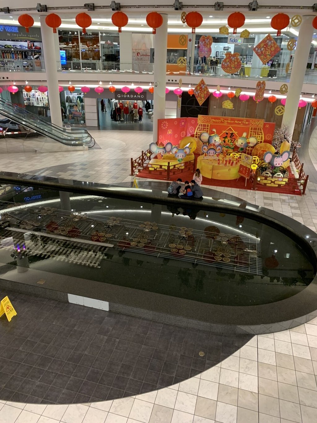The usually bustling Aberdeen Centre mall in Richmond in British Columbia, at about 6pm on February 8, three hours before closing time. Many ethnic Chinese residents of BC began to take social distancing measures long before they were officially requested. Photo: Ian Young The usually bustling Aberdeen Centre mall in Richmond in British Columbia, at about 6pm on February 8, three hours before closing time. Many ethnic Chinese residents of BC began to take social distancing measures long before they were officially requested. Photo: Ian Young
