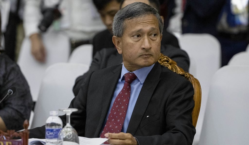 Singapore's Foreign Minister Vivian Balakrishnan. Photo: AP