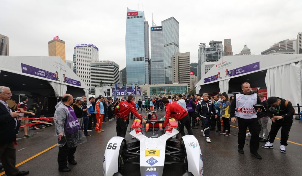 Daniel Abt of Audi Sport Abt Schaeffler readies to race in Hong Kong. Photo: Sam Tsang Daniel Abt of Audi Sport Abt Schaeffler readies to race in Hong Kong. Photo: Sam Tsang