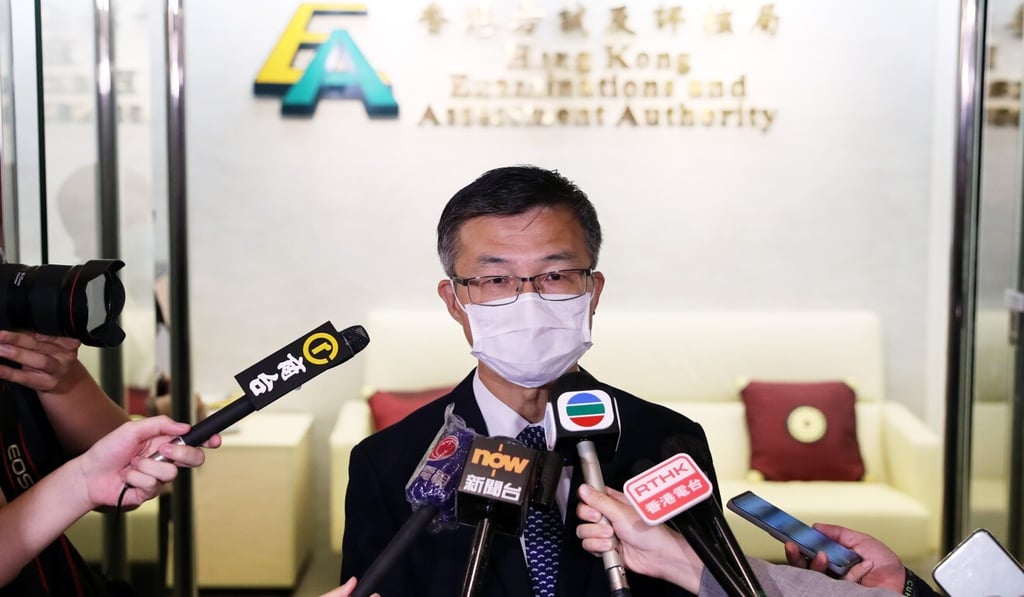 HKEAA secretary general So Kwok-sang says the proportion of respondents who answered that Japan “did more good than harm” to China was “unexpected”. Photo: Sam Tsang