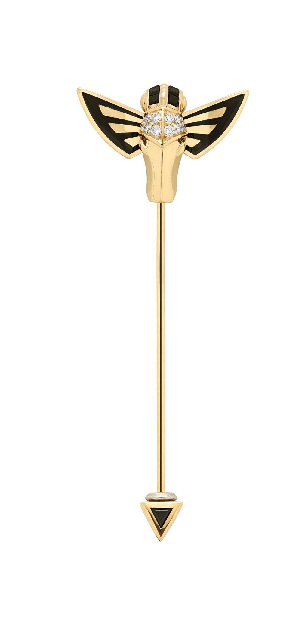 Stephen Webster Jitterbug stickpin. Photo: Stephen Webster